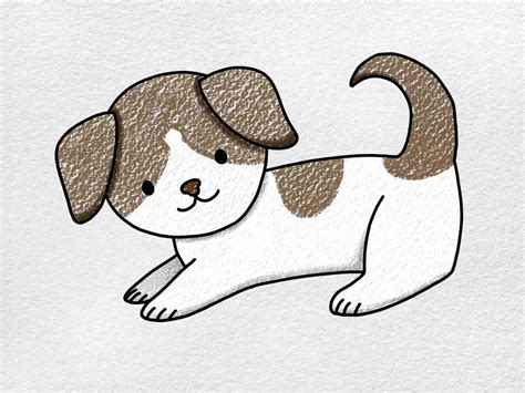 Puppy To Draw Easy Draw Space