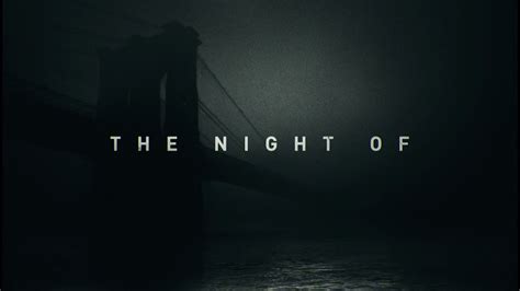 The Night Of Tv Series Title Sequence Youtube