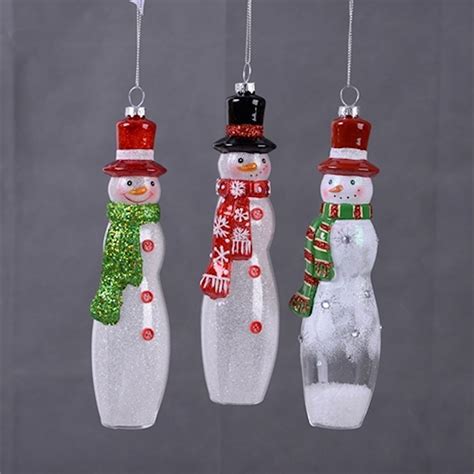 White Glass Snowmen Ornaments Happy Holidayware Glass Snowman Glass Christmas Tree