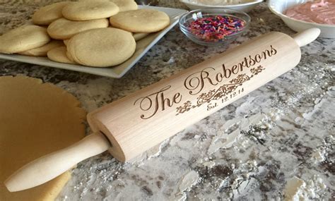 Personalized Rolling Pins American Laser Crafts Groupon