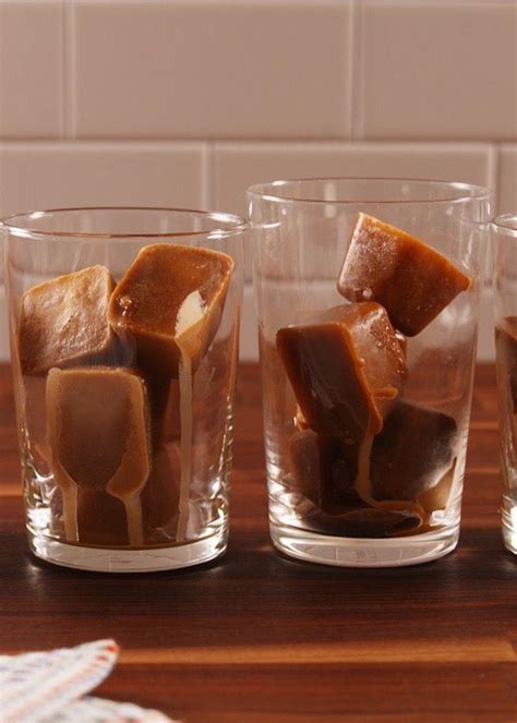 Pour Some Coffee Into An Ice Cube Tray Freeze Your Ice Cubes And Use