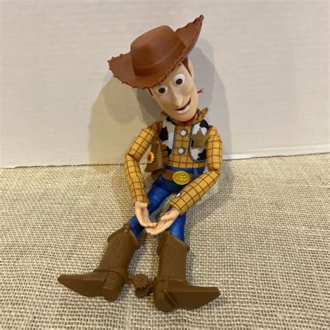 Disney Pixar Toy Story Sheriff Woody Pull String Talking Action Figure