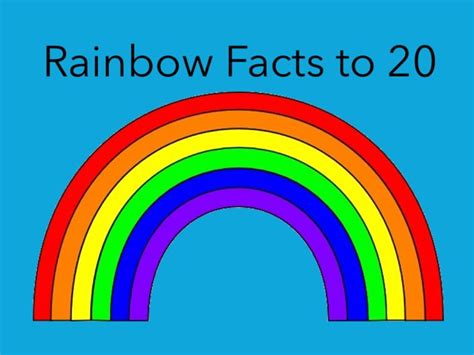 Rainbow Facts To 20 Free Activities Online For Kids In Kindergarten By