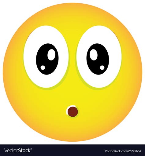 Discussion Face Emoji Royalty Free Vector Image
