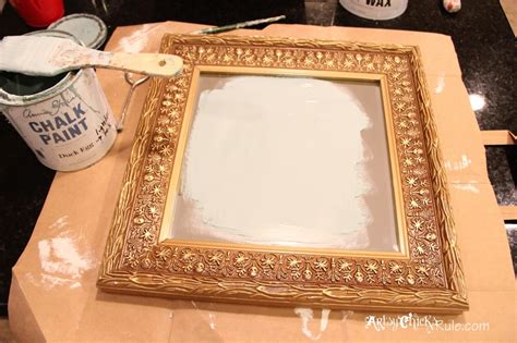 But, in the real world, mirrors cannot. Baby, It's Cold Outside {Thrifty Makeover w/Chalk Paint ...