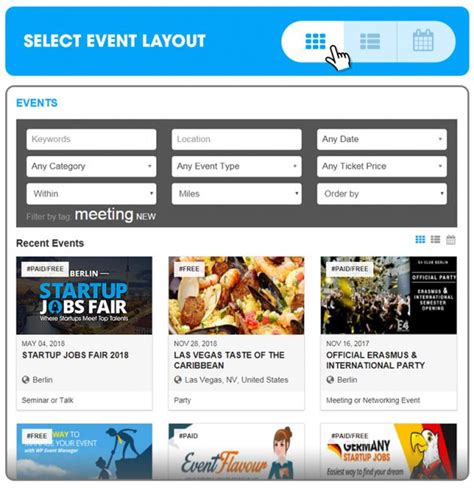 How to Create an Event Listing Website in Less than 30 Minutes