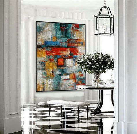 Texture Modern Contemporary Abstract Canvas Wall Art Extra