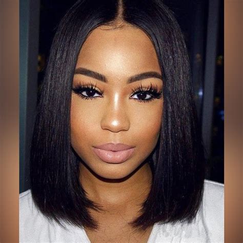 Dsoar Blunt Cut Bob Lace Front Wig 13x4 Lace Front Human Hair Straight Wigs 150 Density On Sale