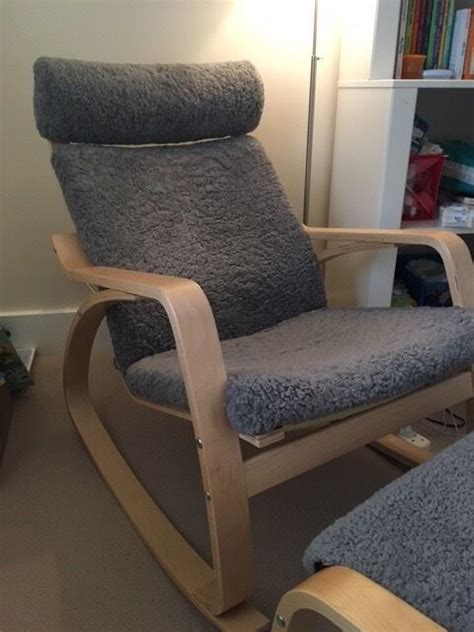 Ikea Poang Rocking Chair With Footstool In Clapham London Gumtree