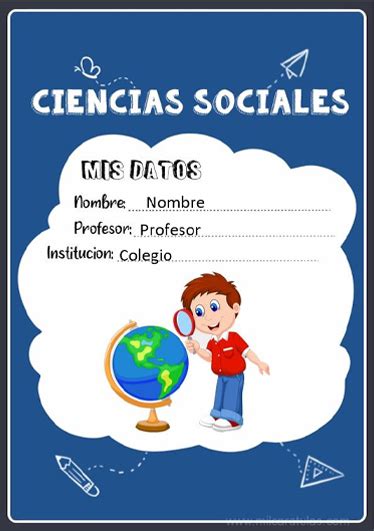 Carátula De Ciencias Sociales