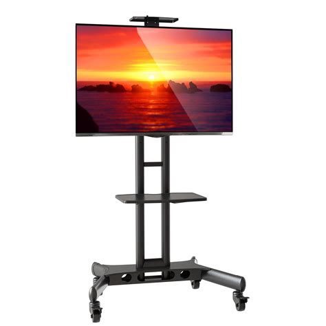 Tv Stands For 65 Inch Flat Screens Best Rolling Tv Stand For Your