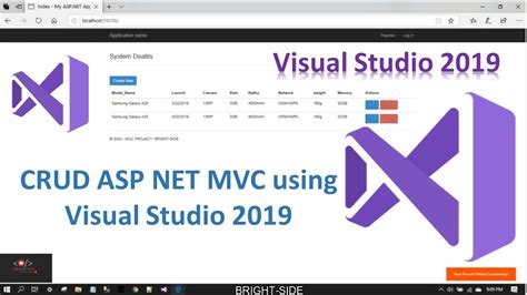 CRUD ASP NET MVC Using Visual Studio 2019 Full CRUD Operation Using