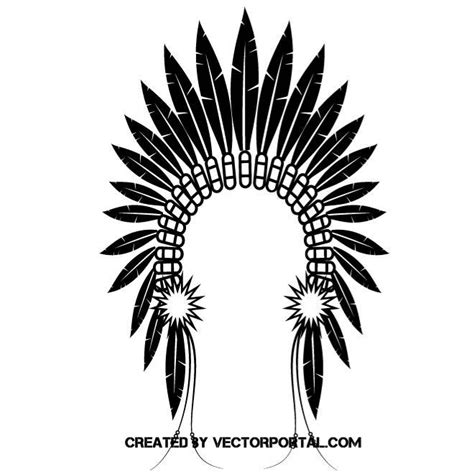 Indian Feathers Royalty Free Stock SVG Vector And Clip Art