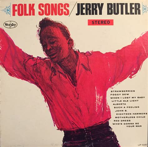 Jerry Butlerfolk Songs Millpond Vintage Vinyl Cd And Books
