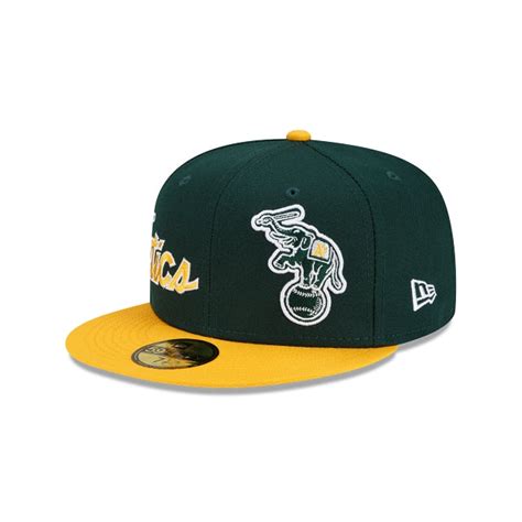 New Era Oakland Athletics Double Logo 2022 59fifty Fitted Hat