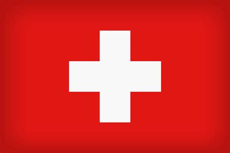 Current flag of switzerland with a history of the flag and information about switzerland country. Switzerland Large Flag.