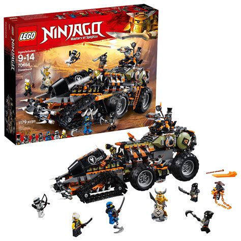 Lego Ninjago Dieselnaut 70654 Ninja Warrior Tank Building Toy