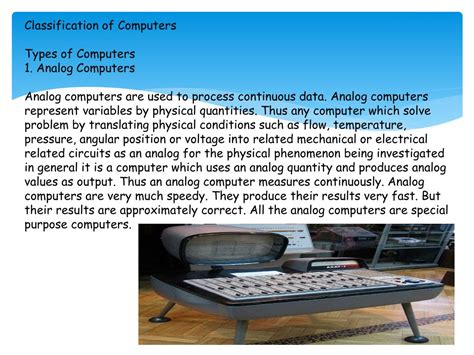 Ppt Classification Of Computer Powerpoint Presentation Free Download