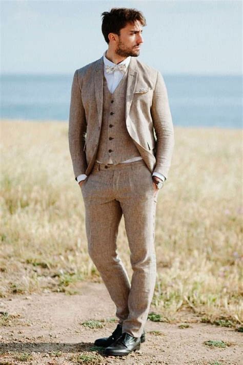 Men Suits Linen Wedding Suitsmen Linen Suits Piece Linen Etsy India