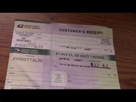 How much does a walmart money order cost? How to fill out a USPS Money Order - YouTube