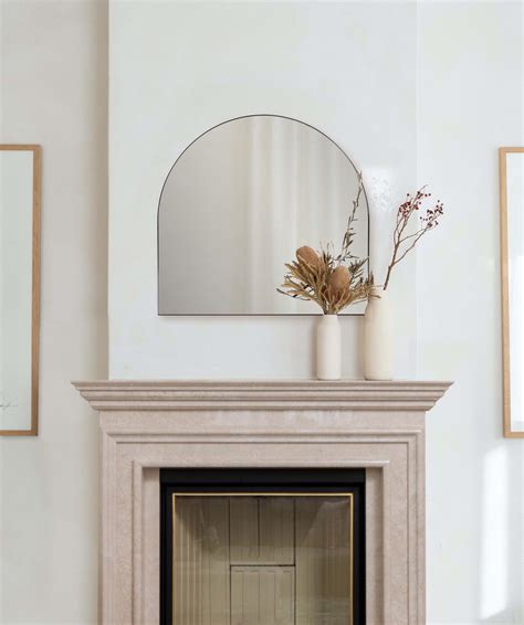 Tyler Dillon Stainless Steel Framed Wall Mirror, Van Buren Collection