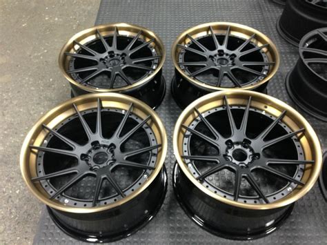 Matte Gold Lip Wheel Rims Alloy Wheel Vossen