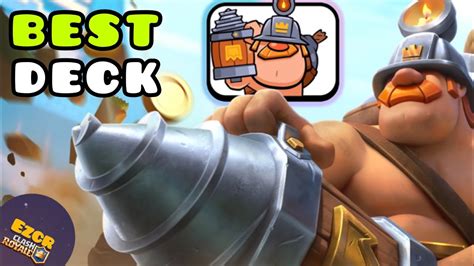 Best Mighty Miner Deck In Clash Royale Youtube