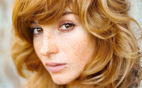 Yes also the freckles in particular are a give away. women, Actress, Redhead, Long hair, Vica Kerekes, Eva ...