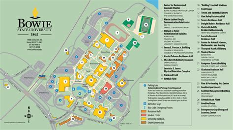 Campus Map Bowie State