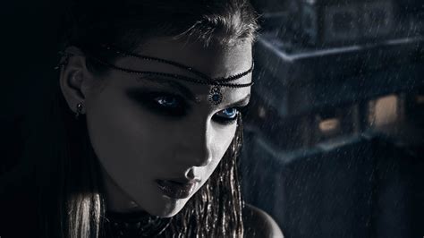 Dark Erotic Fantasy Art Dark Horror Fantasy Vampire Women Cg Digital