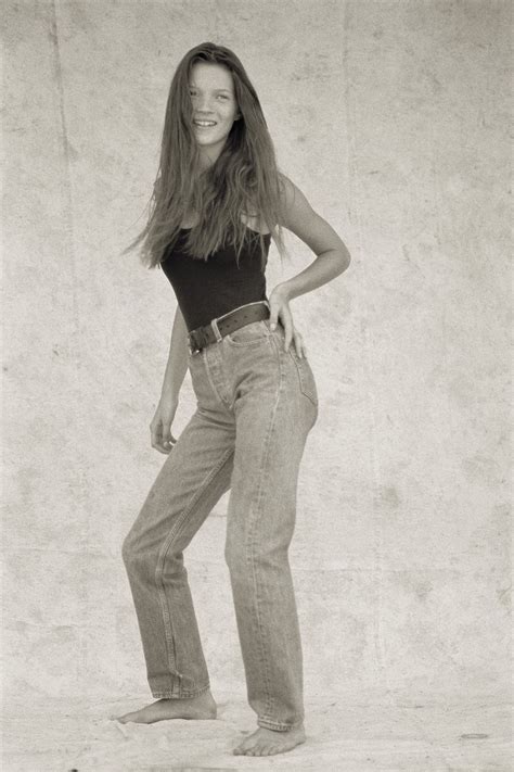 Rarely Seen Images Of A 14 Year Old Kate Moss Taken During Her First