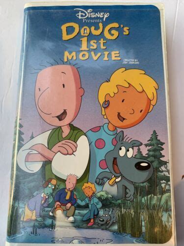 Dougs 1st Movie Vhs Video Tape Walt Disney Animated Movie Jim Jinkins