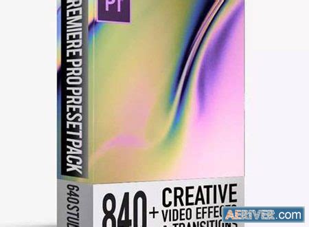 Filmimpact.net contains 4 transitions in its downloadable free pack whereas 6 demos are available with its paid version. 840 Transitions Pack For Premiere Pro CC V.3.1.2