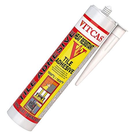 Vitcas Heat Resistant Tile Adhesive 310ml Ray Grahams Diy Store