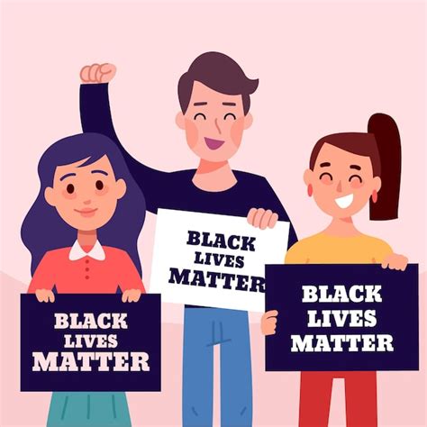 Free Vector Black Lives Matter Design