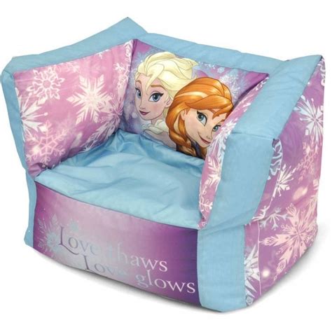 A bean bag chair is simply made up of large fabric that holds up beads or foam in it. Frozen Toddler Bean Bag Chair Playroom Furniture Durable ...