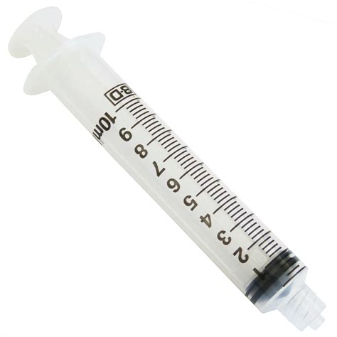 Syringe 10cc Sterile Luer Lok 100pkg Neuromedical Supplies From