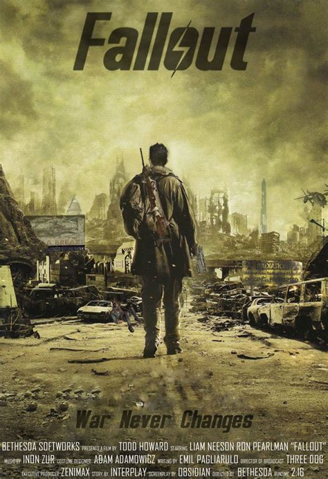 Fallout Movie Poster Fallout Posters Fallout Game Fallout Movie