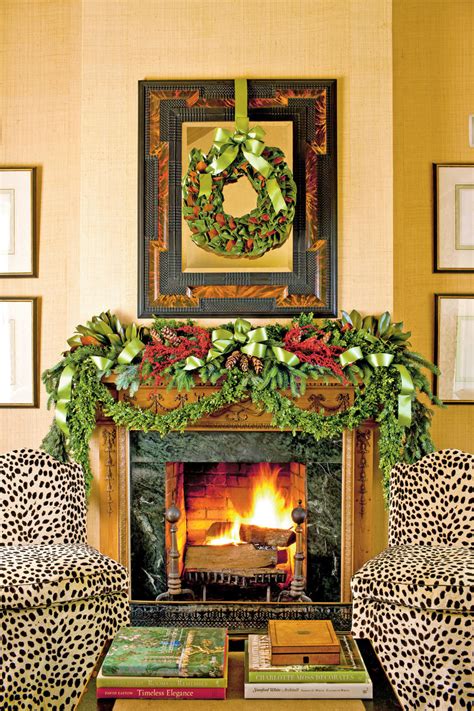 Christmas Mantel Decorating Ideas Southern Living