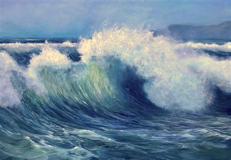 Refresh Oil On Canvas X Cm Ocean Painting Beach Painting