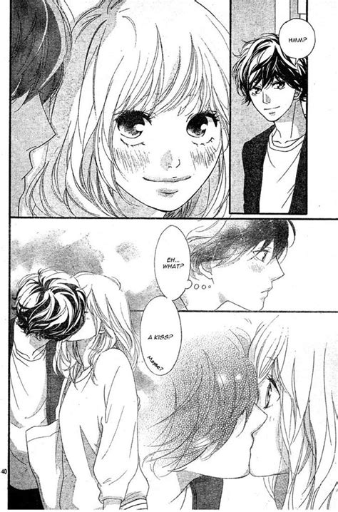 Manga Couple Manga Kiss Cute Manga Ao Haru Ride Kou And Futaba Manga Anime Anime Kiss