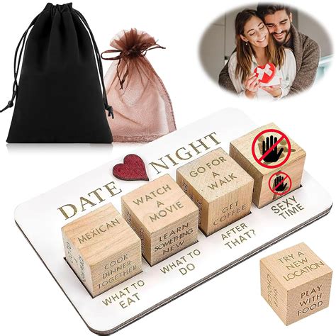 Date Night Dice Couples Gift Ideas Decision Dice Valentine S Day