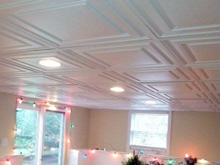 Suspended ceiling / drop ceiling materials, choices. Stratford Ceiling Panels | Dropped ceiling, Basement ...