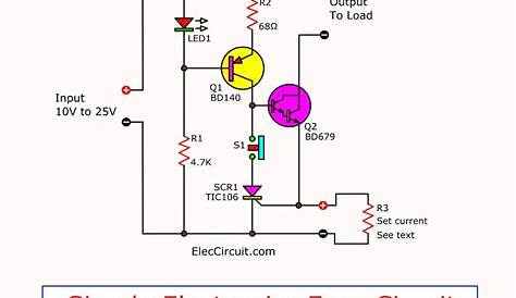 circuit diagram of fuse