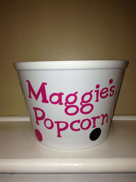 We did not find results for: Personalized Popcorn Bowl ~$10! Lots of vinyl color ...