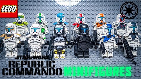 Lego Star Wars Clone Commandos Minifigures Republic Commandos Clone