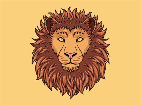 African Lion By Dmitry Mayer On Dribbble