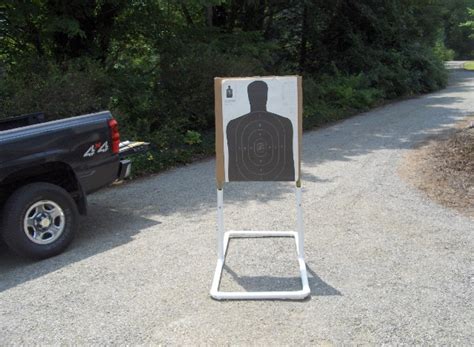 My home made target stands are even more simple. DIY Target Stand