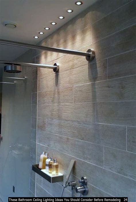 38 These Bathroom Ceiling Lighting Ideas You Should Consider Before
