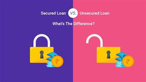 Secured Loan Vs Unsecured Loan Whats The Difference Youtube